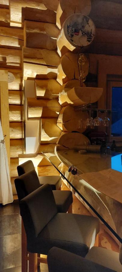 Chalet Anzac Chalet 5 Etoiles En Rondins Tout Neuf Unique Dans Les Aravis Les Villards-sur-Thones Exterior photo